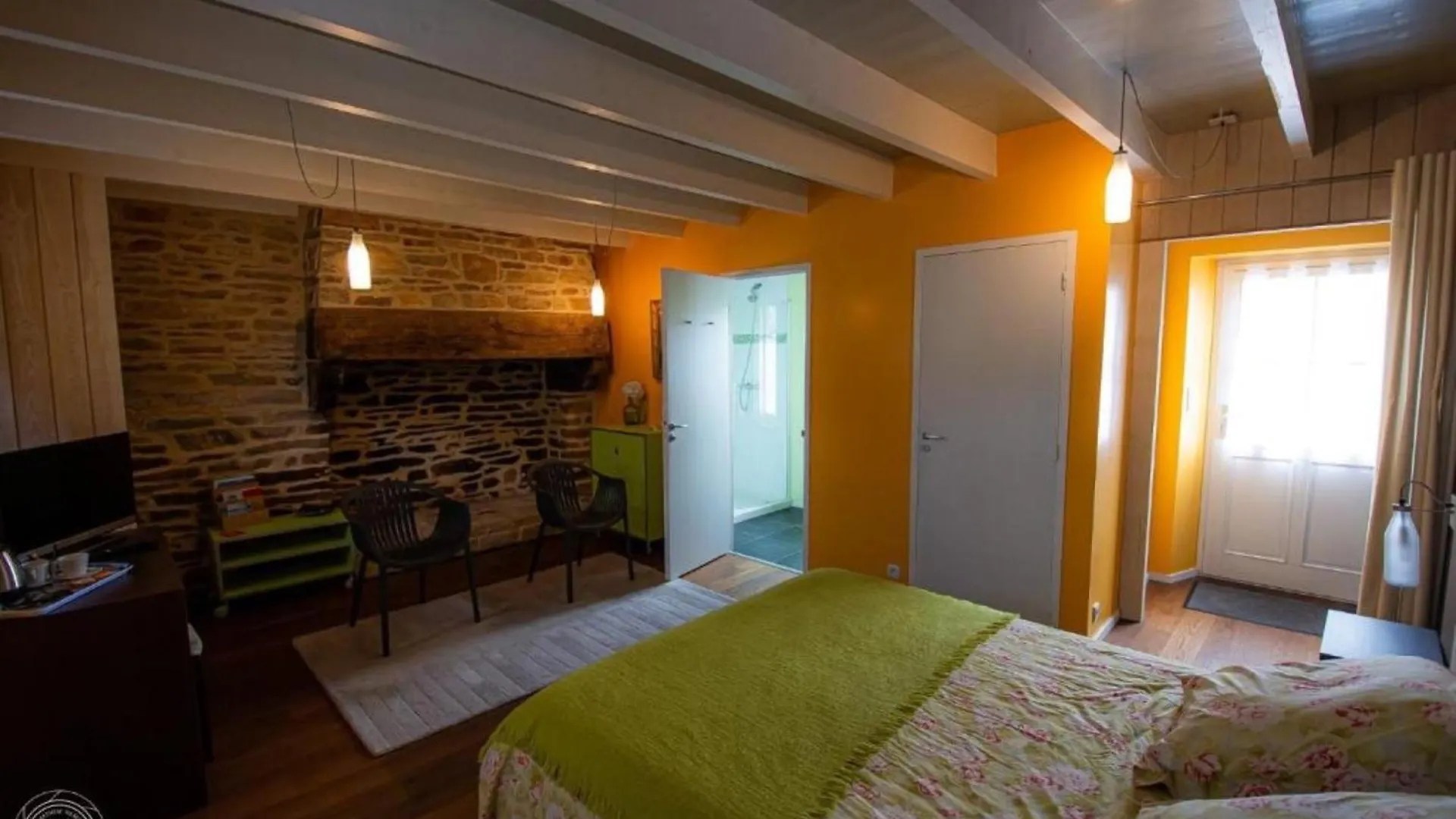 Chambres D'Hotes Avec Piscine Arzano 4*,