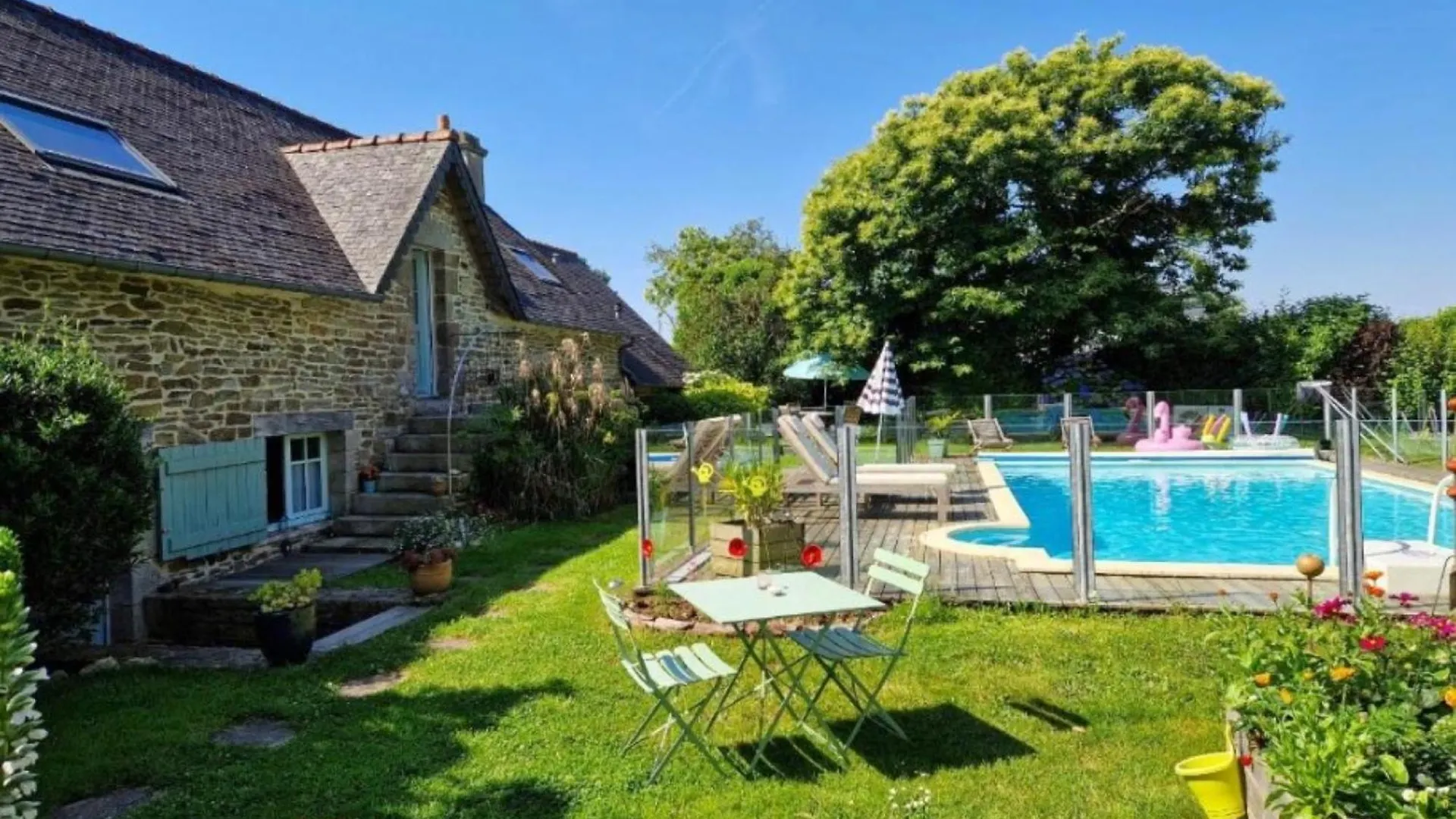 Chambres D'Hotes Avec Piscine Arzano
